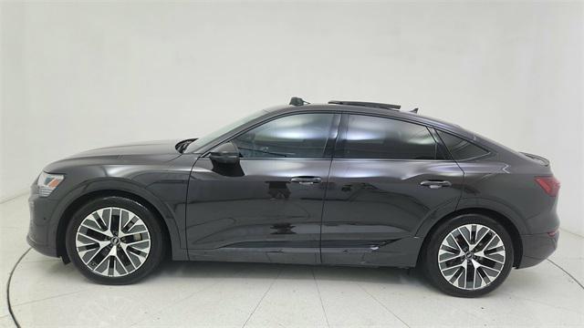 used 2024 Audi Q8 e-tron car, priced at $55,950