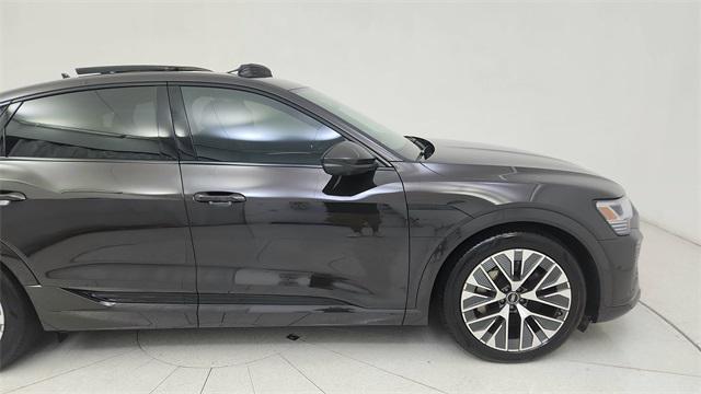 used 2024 Audi Q8 e-tron car, priced at $55,950