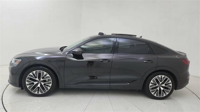 used 2024 Audi Q8 e-tron car, priced at $55,950