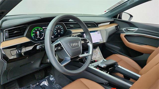 used 2024 Audi Q8 e-tron car, priced at $52,450