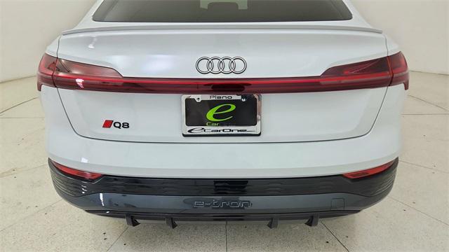 used 2024 Audi Q8 e-tron car, priced at $42,350
