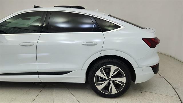used 2024 Audi Q8 e-tron car, priced at $42,350
