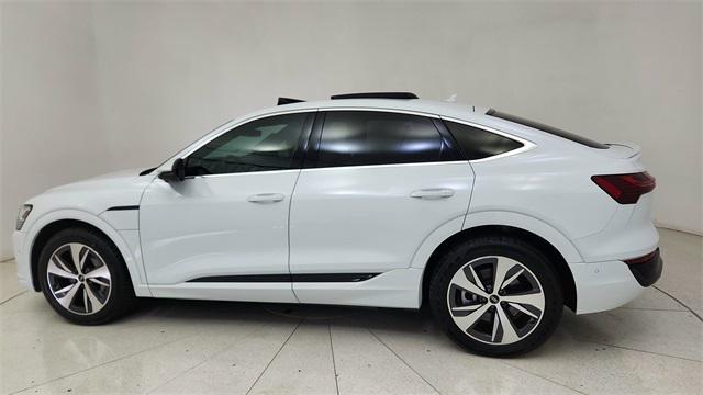 used 2024 Audi Q8 e-tron car, priced at $42,350