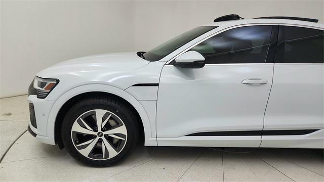used 2024 Audi Q8 e-tron car, priced at $42,350