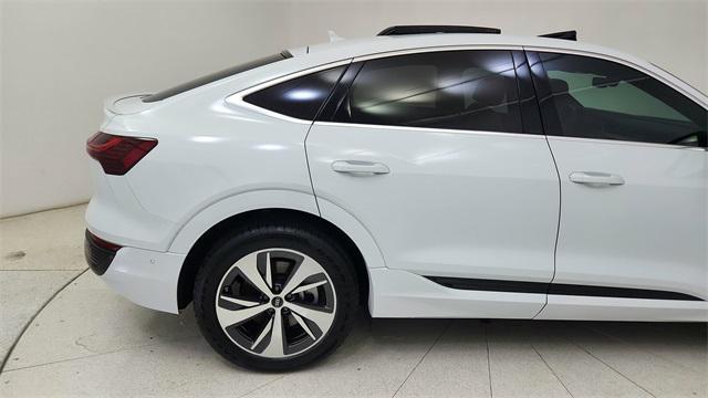 used 2024 Audi Q8 e-tron car, priced at $42,350