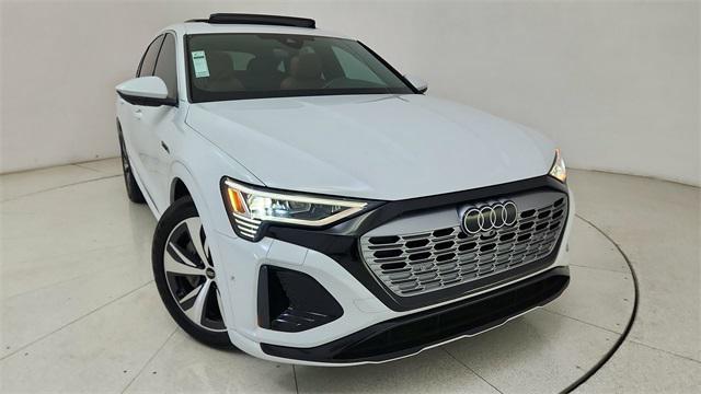 used 2024 Audi Q8 e-tron car, priced at $42,350