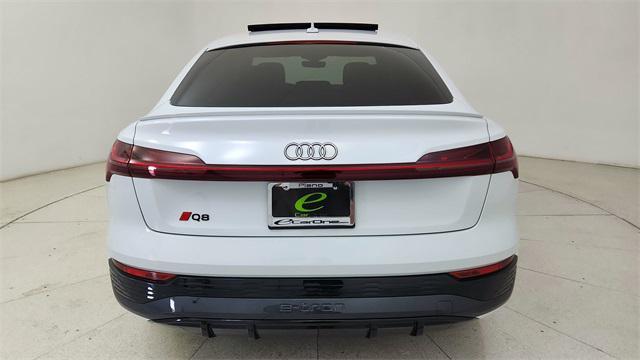 used 2024 Audi Q8 e-tron car, priced at $42,350