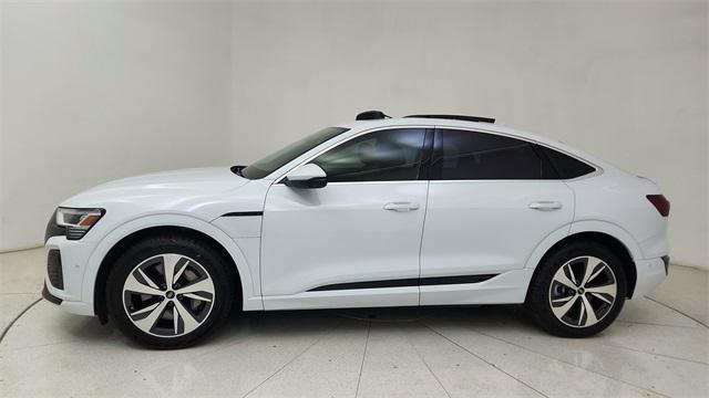 used 2024 Audi Q8 e-tron car, priced at $42,350