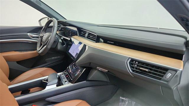 used 2024 Audi Q8 e-tron car, priced at $42,350