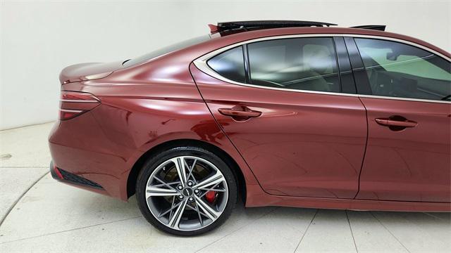 used 2025 Genesis G70 car, priced at $45,450