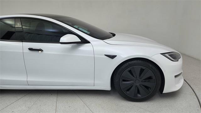 used 2022 Tesla Model S car, priced at $59,850