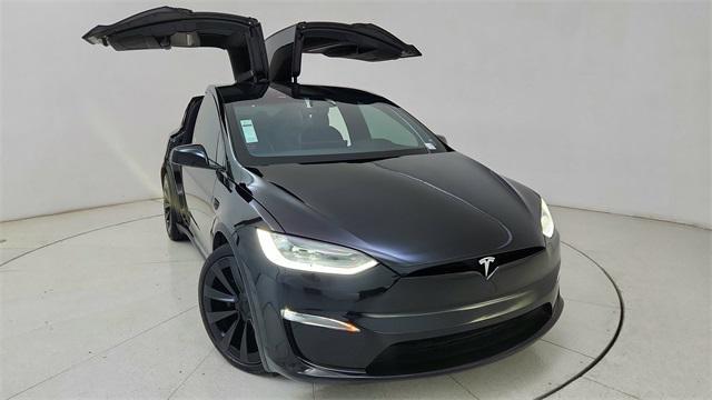 used 2022 Tesla Model X car, priced at $54,950