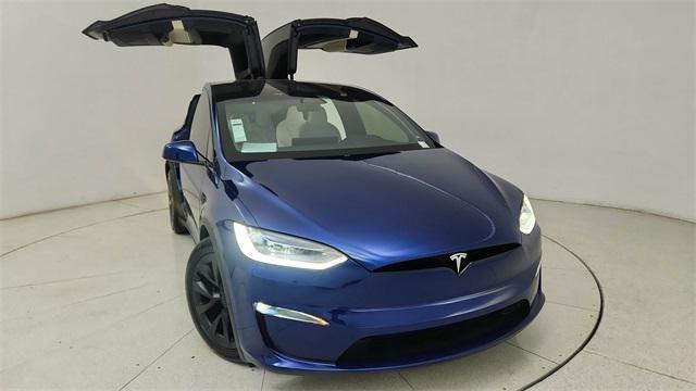 used 2022 Tesla Model X car, priced at $54,750