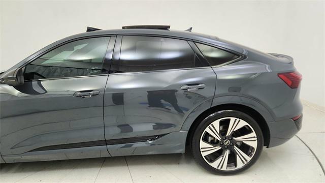 used 2024 Audi Q8 e-tron car, priced at $44,750