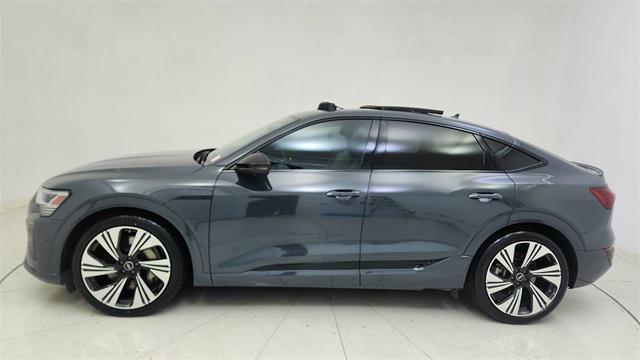 used 2024 Audi Q8 e-tron car, priced at $44,750