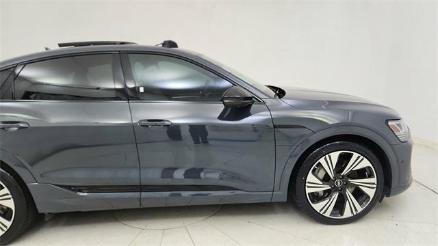 used 2024 Audi Q8 e-tron car, priced at $44,750