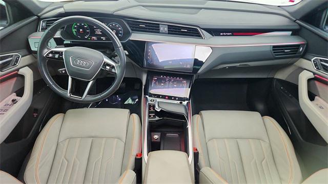 used 2024 Audi Q8 e-tron car, priced at $44,750