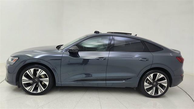 used 2024 Audi Q8 e-tron car, priced at $44,750