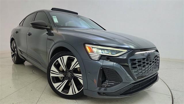 used 2024 Audi Q8 e-tron car, priced at $44,750