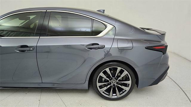 used 2023 Lexus IS 350 car, priced at $46,750