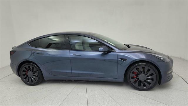 used 2022 Tesla Model 3 car, priced at $37,350