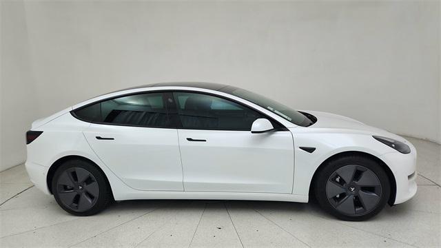 used 2021 Tesla Model 3 car, priced at $27,750