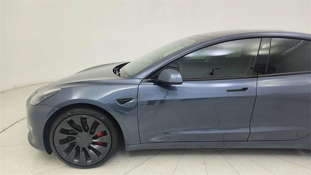 used 2023 Tesla Model 3 car, priced at $32,350