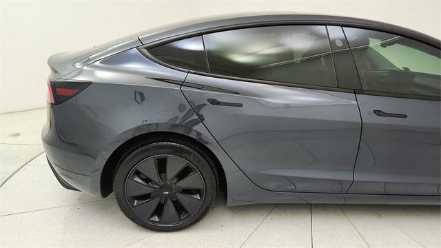 used 2025 Tesla Model 3 car, priced at $35,950