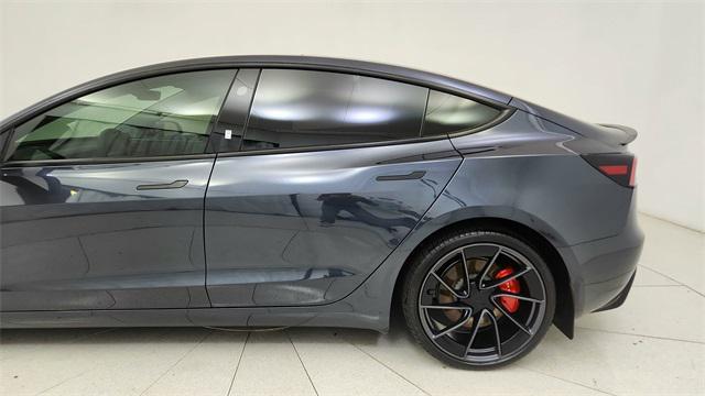 used 2025 Tesla Model 3 car, priced at $45,650