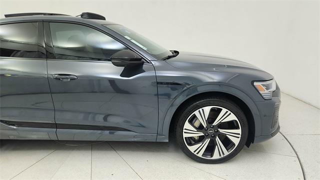 used 2024 Audi Q8 e-tron car, priced at $55,950