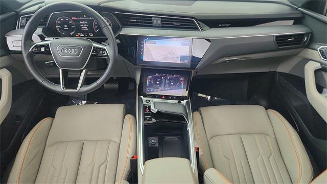 used 2024 Audi Q8 e-tron car, priced at $55,950