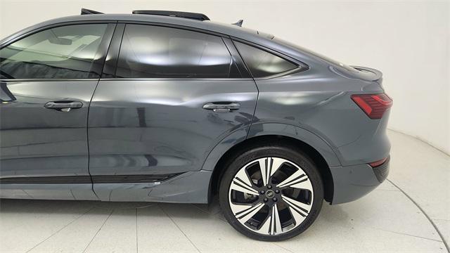 used 2024 Audi Q8 e-tron car, priced at $55,950