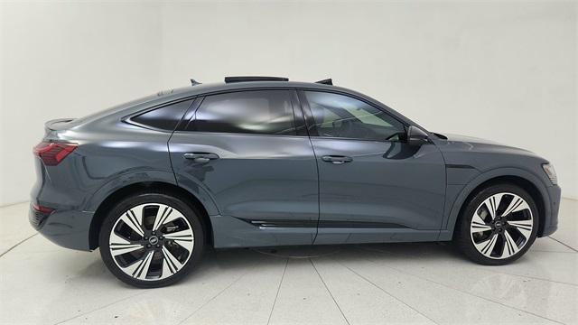 used 2024 Audi Q8 e-tron car, priced at $55,950