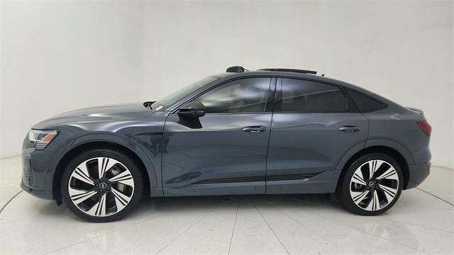 used 2024 Audi Q8 e-tron car, priced at $55,950