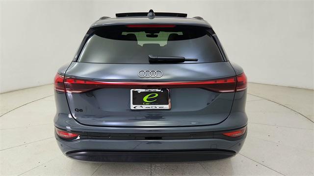 used 2025 Audi Q6 e-tron car, priced at $43,950