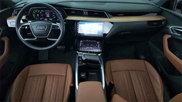 used 2024 Audi Q8 e-tron car, priced at $55,450