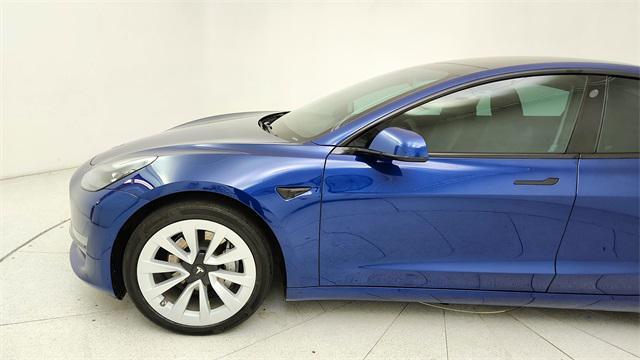 used 2021 Tesla Model 3 car, priced at $24,850