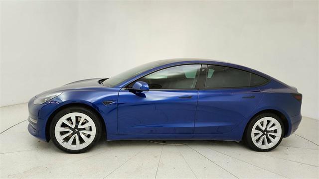 used 2021 Tesla Model 3 car, priced at $24,850