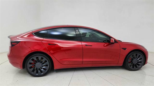 used 2023 Tesla Model 3 car, priced at $31,750