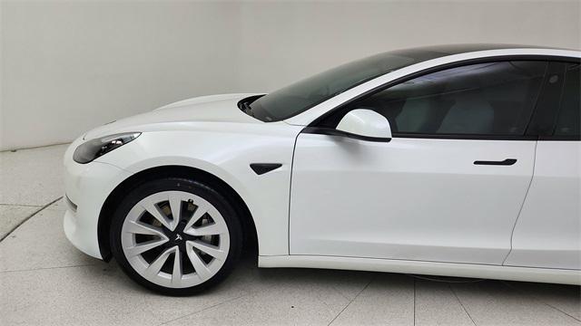 used 2023 Tesla Model 3 car, priced at $27,750