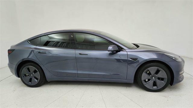 used 2023 Tesla Model 3 car, priced at $27,950