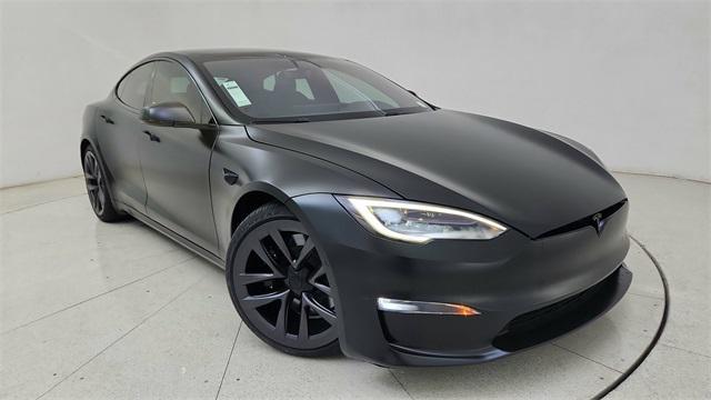 used 2021 Tesla Model S car, priced at $53,950