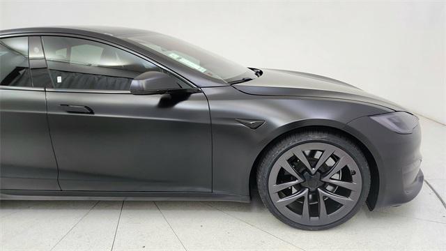 used 2021 Tesla Model S car, priced at $53,950