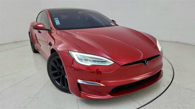 used 2021 Tesla Model S car, priced at $54,450