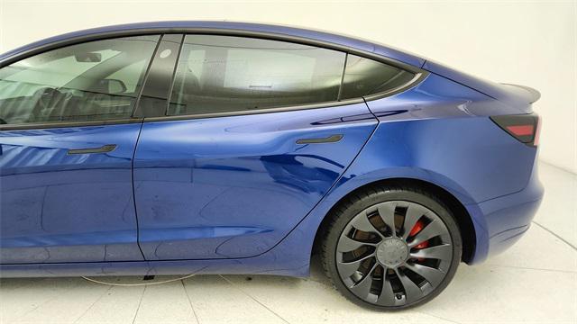 used 2023 Tesla Model 3 car, priced at $30,450