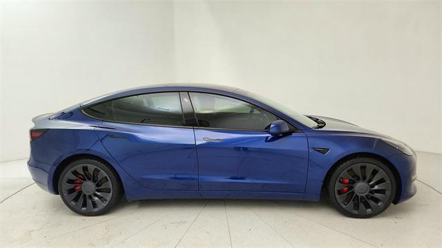 used 2023 Tesla Model 3 car, priced at $30,450