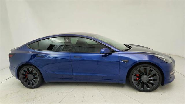 used 2023 Tesla Model 3 car, priced at $30,450