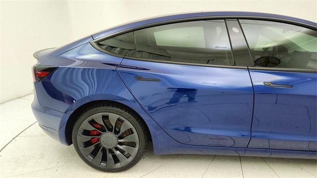 used 2023 Tesla Model 3 car, priced at $30,450