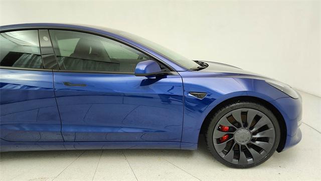 used 2023 Tesla Model 3 car, priced at $30,450