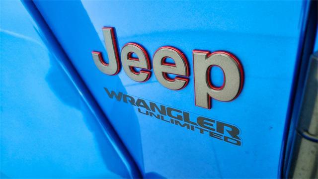 used 2021 Jeep Wrangler Unlimited car, priced at $37,777